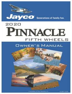 2020 Pinnacle Owner's Manual